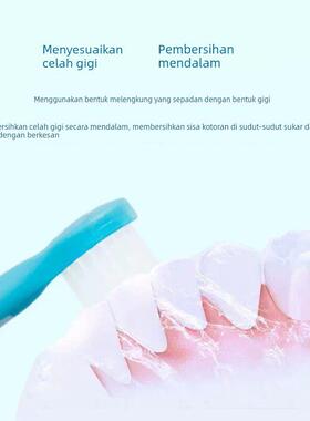 适配飞利浦儿童电动牙刷头HX5232小飞刷HX523P/HX523B/6032/6042