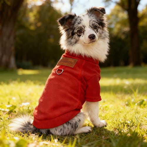 陨石边牧专用狗狗衣服大型犬秋冬天棉衣大狗卫衣加厚保暖可牵引