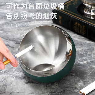 高档不锈钢烟灰缸钛金烤漆酒吧KTV烟酒行餐厅休闲娱乐场所烟灰缸