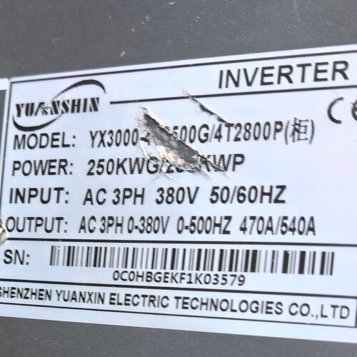 源信YX3000-4T2500G/4T2800P变频器主板，议价