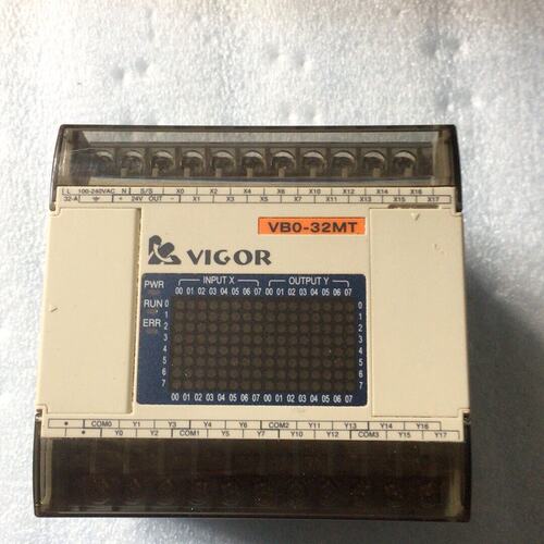 丰炜ⅤB0-32MT-A PLC。 成色非常漂亮，功能全正议价