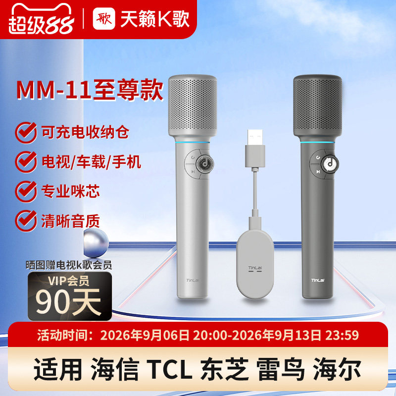 天籁K歌多场景麦克风车载电视