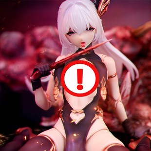 【现货】Eiifox BearPanda 华夏神鬼 画皮 1/12可动人偶手办