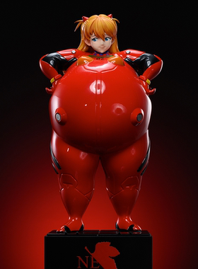 【现货】RP STUDIO 名场面胖嘟嘟明日香 使徒亚当 Q版GK手办