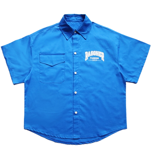 hiphop街舞童装儿童衬衫演出服男童架子鼓表演服装女童爵士舞套装