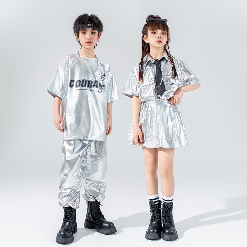 街舞演出服儿童嘻哈表演hip-hop