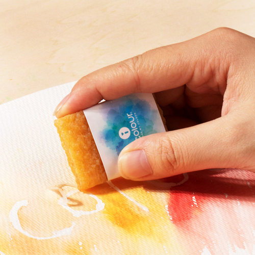 爱卡乐水彩ICOLOUR清洁猪皮绘画