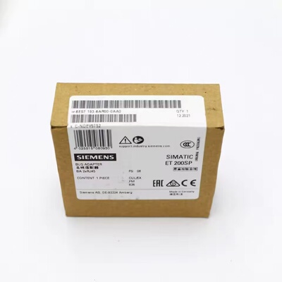 6ES7193-6AR00-0AA0西门子ET200SP总线适配器6ES71936AR000AA0