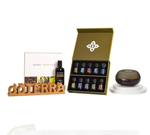 10瓶精油5ml＋椰子油＋香薰机 家庭首购套装 正品 doTERRA多特瑞