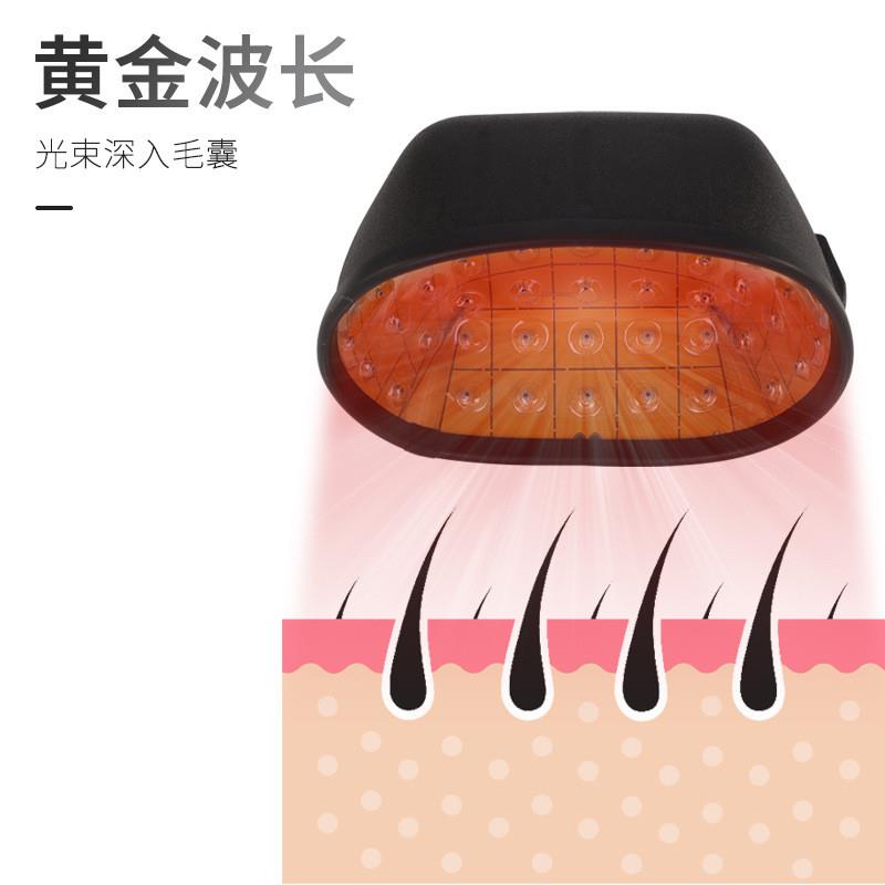 生发帽激光lllt防脱红光生发帽密发生发仪长头发红外线护理仪器