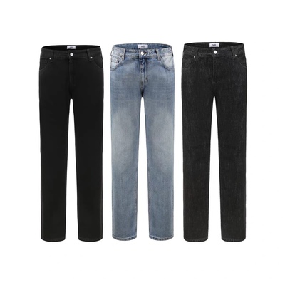 MEStudio水洗微喇叭靴形牛仔裤