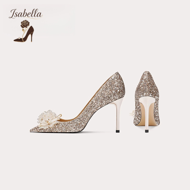 Isabella春夏新款百搭气质尖头羊