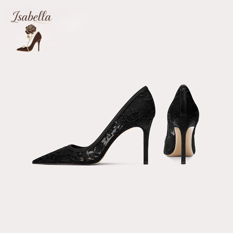 Isabella欧美性感显瘦高跟鞋女鞋