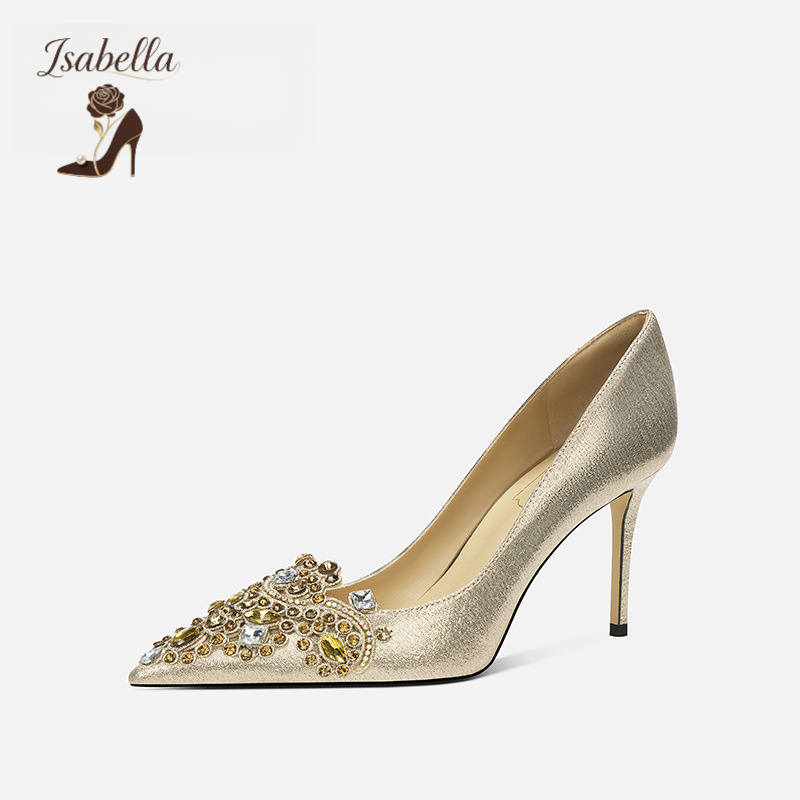 Isabella小众高级感婚鞋高跟鞋金