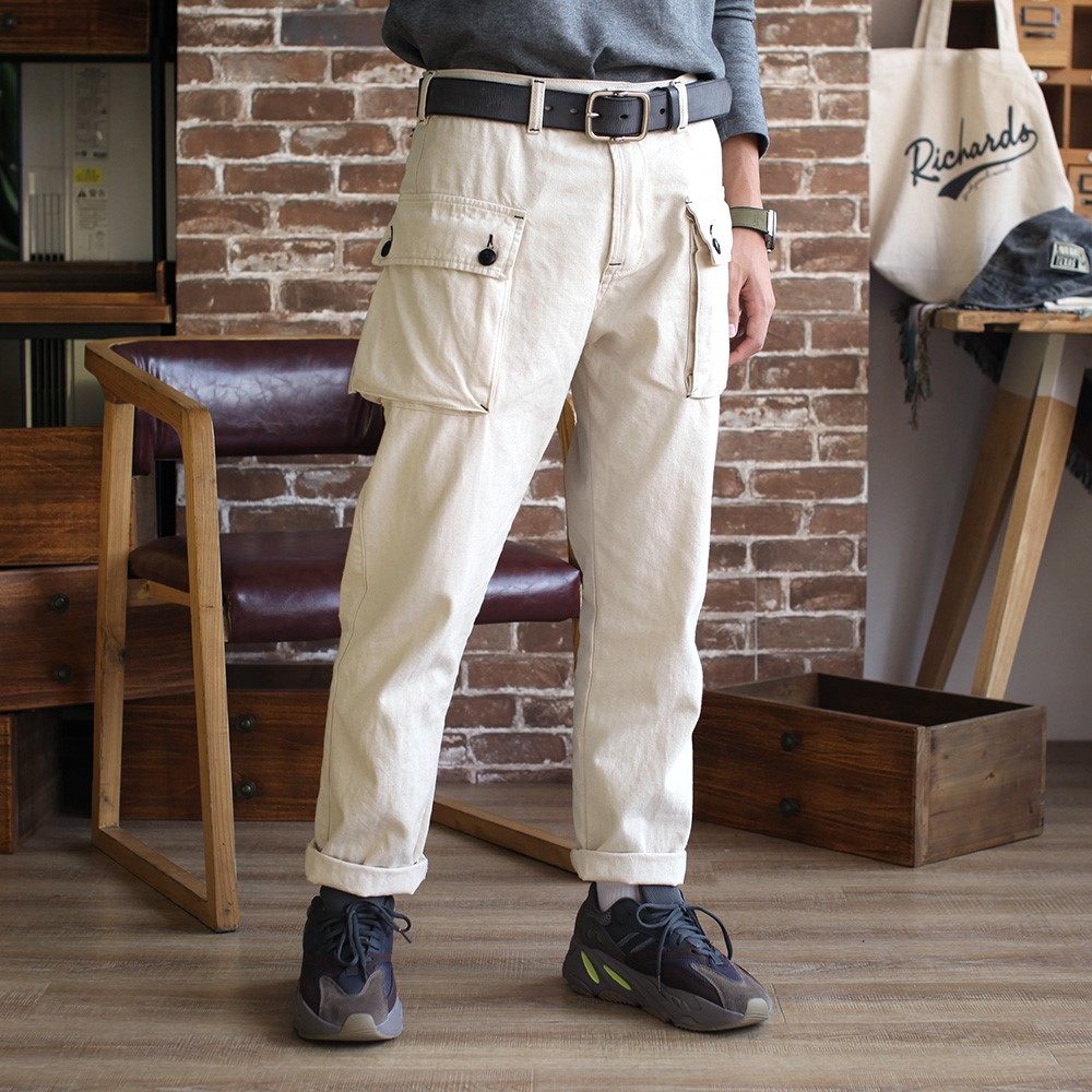 新款红风P44军裤复古水洗工装裤多袋裤男士宽松休闲裤长裤阿美咔|ruв категории Мужская одежда, брюки - от Buy2taobao.com для оказания профессиональной услуги покупки агента Taobao
