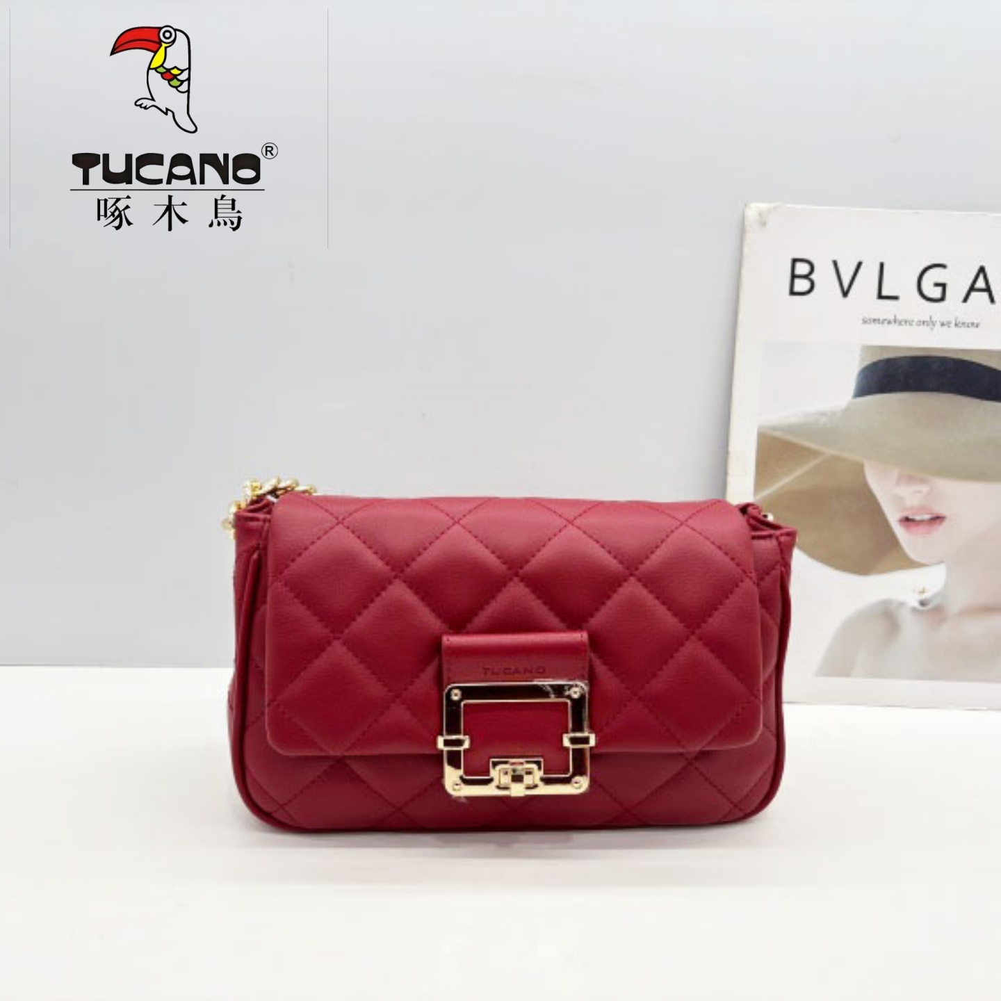 TUCANO/啄木鸟商场同款女包2025新款小众真皮小方包单肩包TBL0671