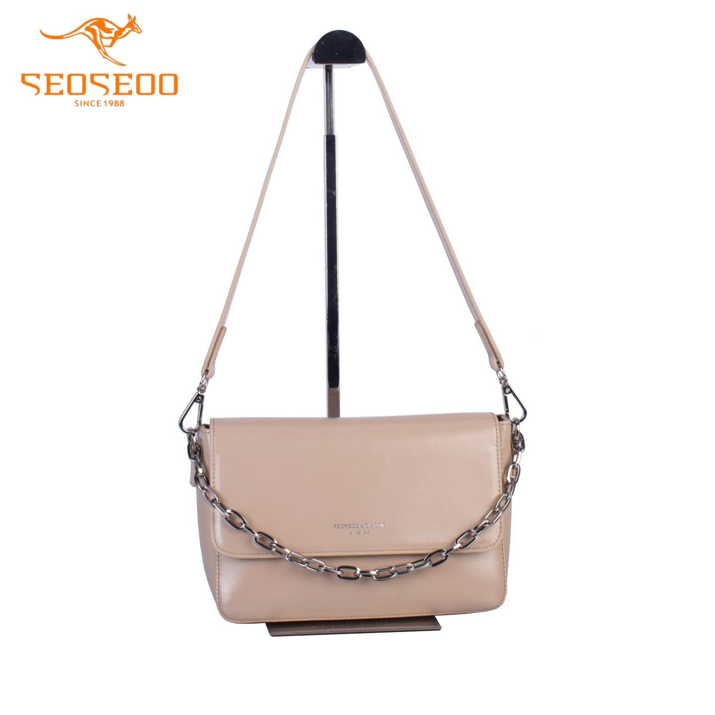 SEOSEOO/九州袋鼠女包2026新款商场同款小众链条小方包斜挎792589,箱包皮具/热销女包/男包,小方包,淘宝优惠券,粉丝福利购,淘宝优惠卷