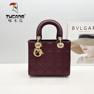 女包2026新款 小众高级感真皮戴妃包TBL0591 啄木鸟商场同款 TUCANO