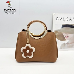 小众气质手提包通勤包TBK7082 女包2025新款 TUCANO 啄木鸟商场同款