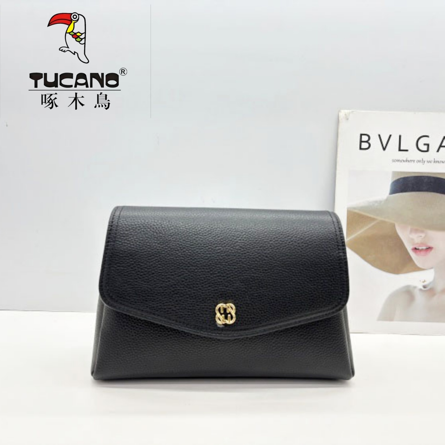 TUCANO啄木鸟商场同款真皮小方包