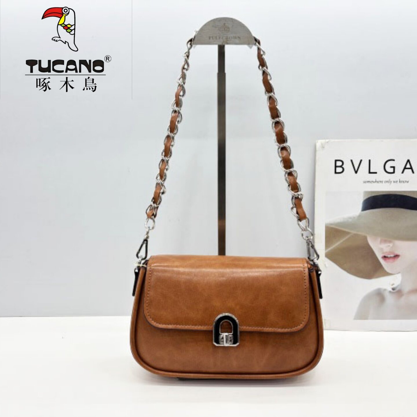 TUCANO/啄木鸟商场同款女包2026新款小众真皮小方包单肩包TBL1231