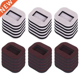 Furniture Bottom Caster Cups Stopp Felt Wheel Pads