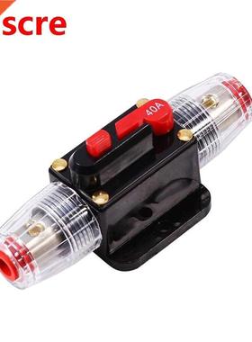 Circuit Breaker 12V DC 40A Circuit Breaker Reset Fuse Resett