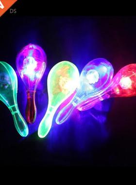 LED Maracas Flashing Light p Shake Toy Cheering Party Concer