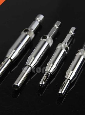 4pcs Self Centering Hinge Drill Bits tools Door Cabinet 5/64