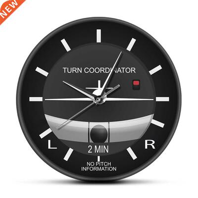 Aviation Classic Silent Non Ticking Wall Clock Aircraft Cock