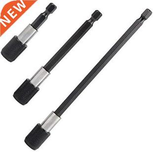 Bit Hold Inch Quick Change Shank Hex Extender 3Pcs Drill