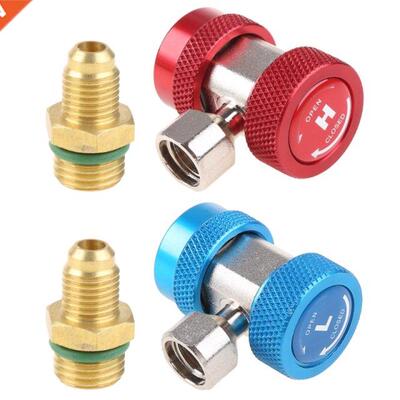 2Pcs R134A High/Low Adapter Quick Coupling Air Conditioner C