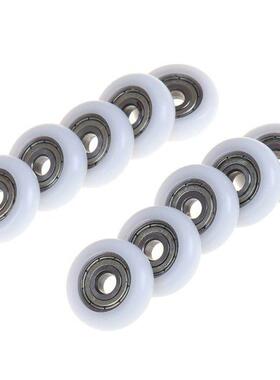 2/5/10pieces Diameter 23mm Sliding Shower Roller Wheel Plast