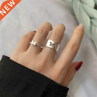 Rings For Women IFMIA Lover Butterfly Men Couple rendy