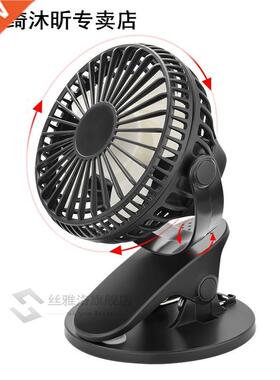Mini Clip US Fan Silent 4 lades ay Stroller Fans Portal