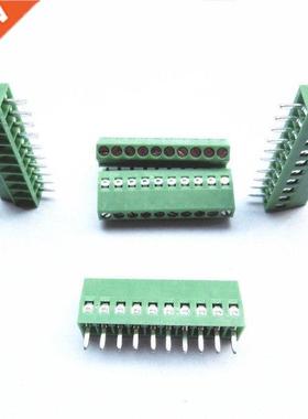 10pcs 10 Poles/10 Pin 2.54mm/0.1 PCB Universal Screw Termin