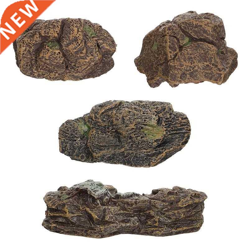 4pcs Simulation Premium Miniature Fake Sand Table Stones Sto