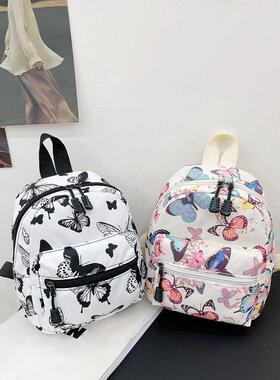 Animal Printing Mini Women's Backpacks 2021 nd Nylon Female