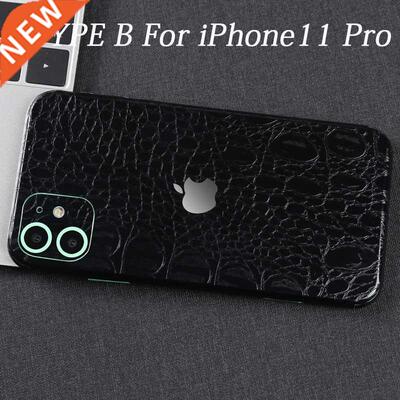 Business Carbon Fiber Mobile phone Skin Cover iPhone 11 Pro