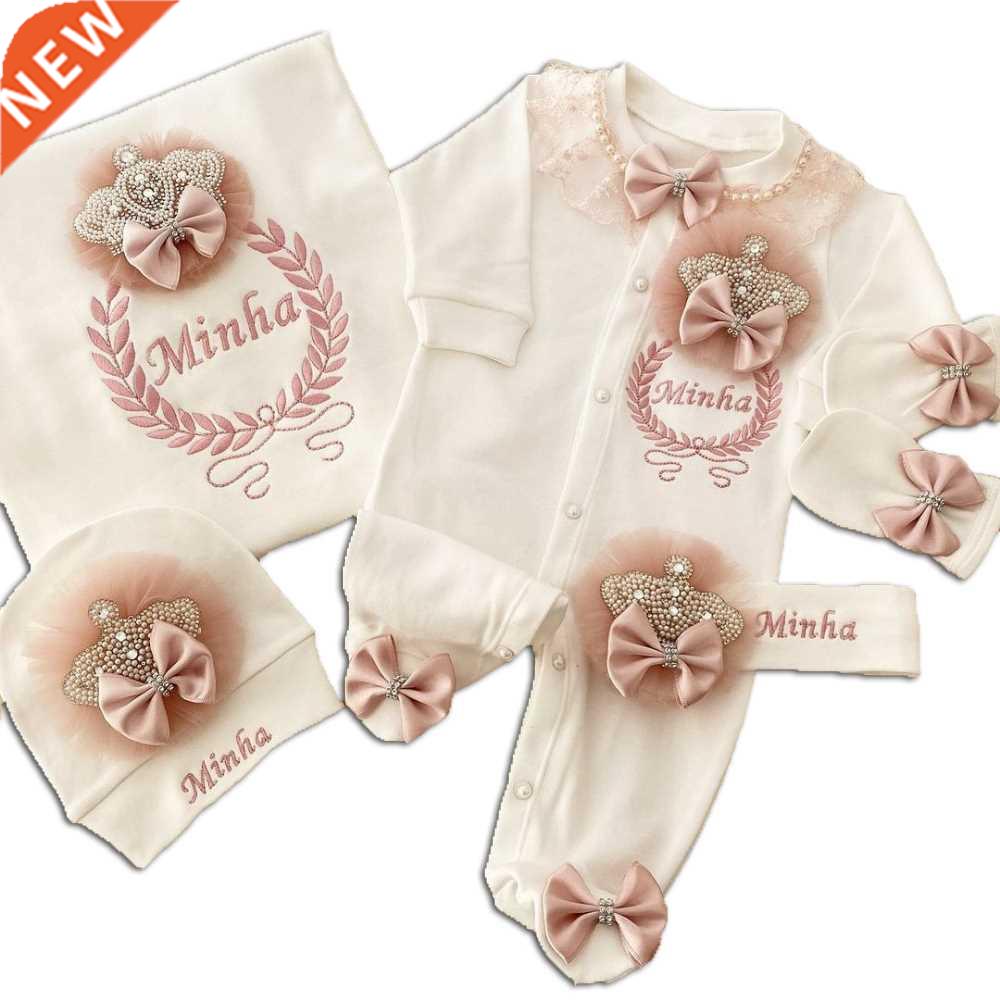 Baby Girl King Queen Newborn Personalized Outfit Clothing 5-
