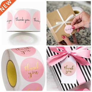 100-500pcs Thank You Sticker Envelope Seal Scrapbook Sticker