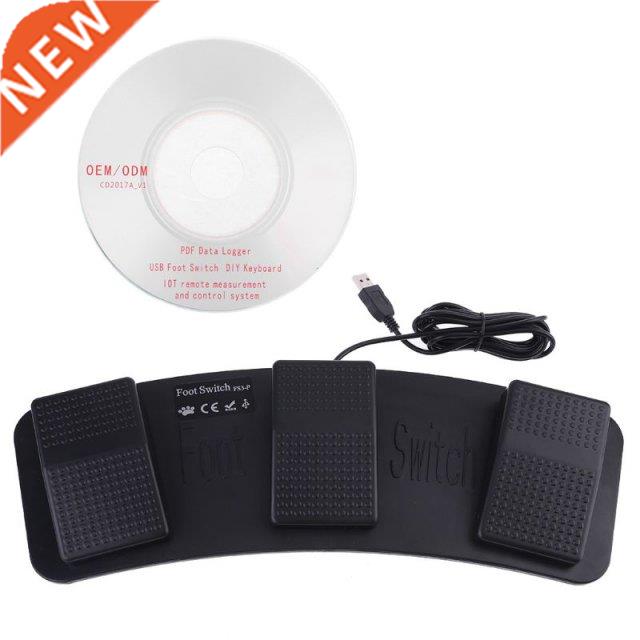 FS3-P USB Foot Pedal Control Switch Keyboard Mouse For Compu