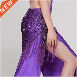 dance accessories elastic colors belt belly tassel long