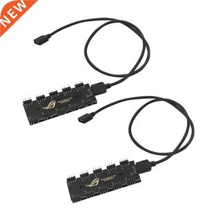 4Pin HUB Splitter Synchronization 12V RGB 3Pin