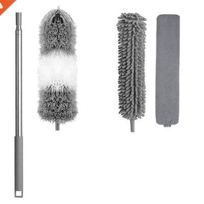 Telescopic Duster Extra Long Extendable with Washable Microf