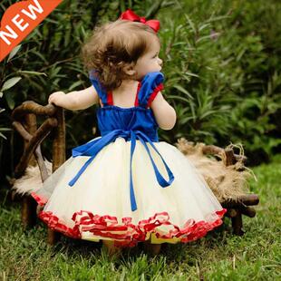Princess Baby Costume Newborn Baby Girl First Birthday Dress