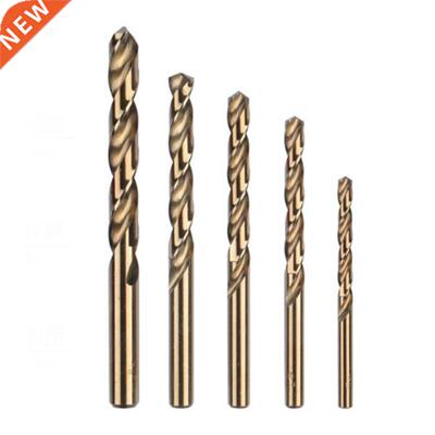 5pcs Stright Shnk High Speed Steel M35 Drill Bits HSS CO M