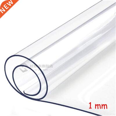 Table Protector Thick Clear PVC Tablecloth Desk Pad Wipeable