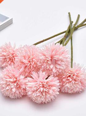 30cm Artificial Flower Dandelion Ball Chrysanthemum Fake Flo