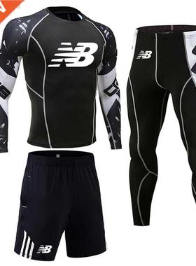 Men Thermal set Compression underwear first layer Long Johns